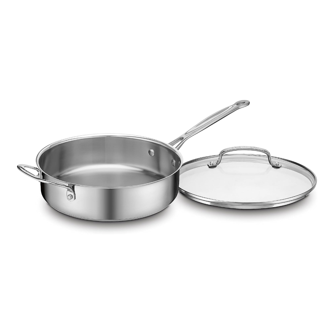 Juego De Sartes Y Olla Cuisinart 17 Piezas Acero Inoxidable