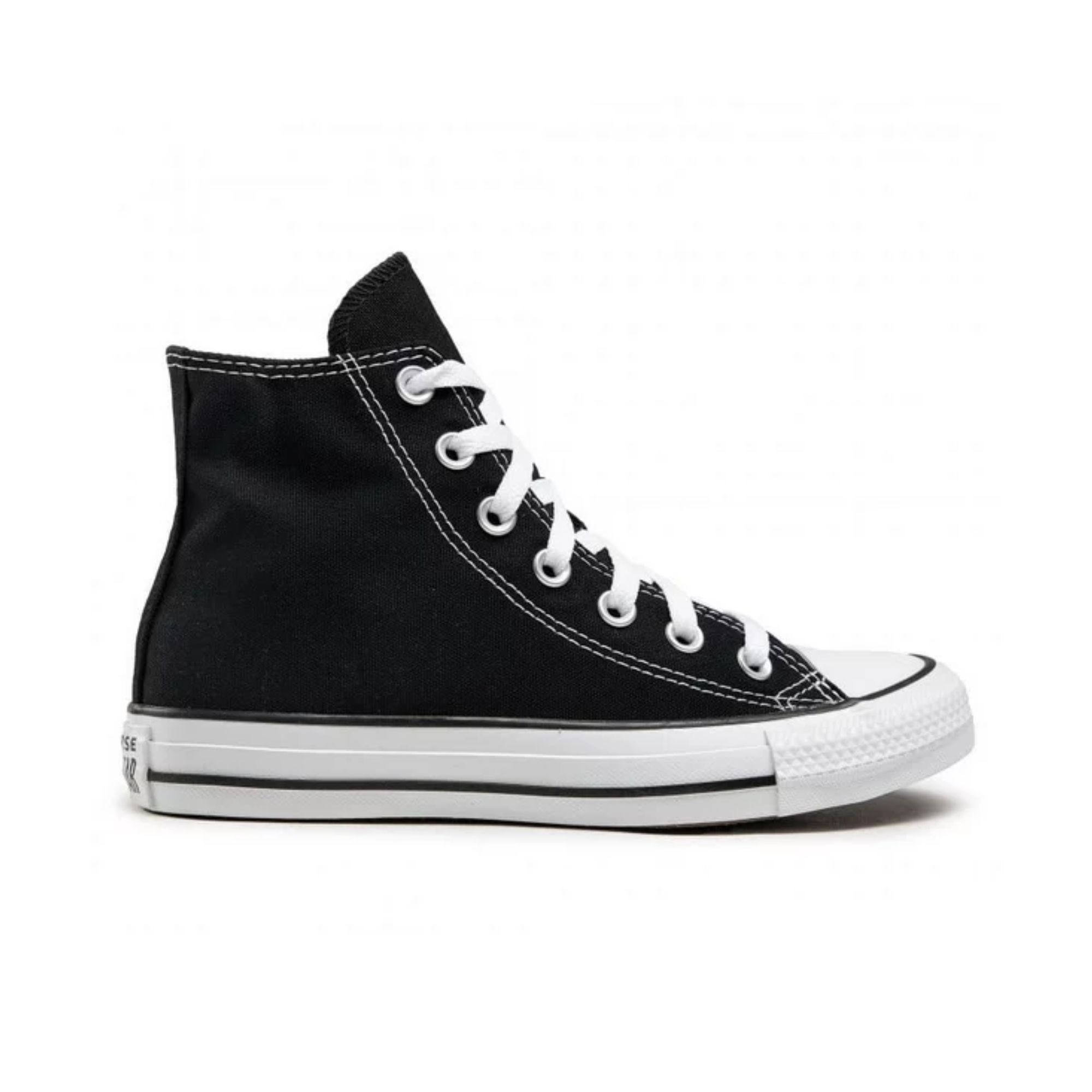 All star blanco top y negro