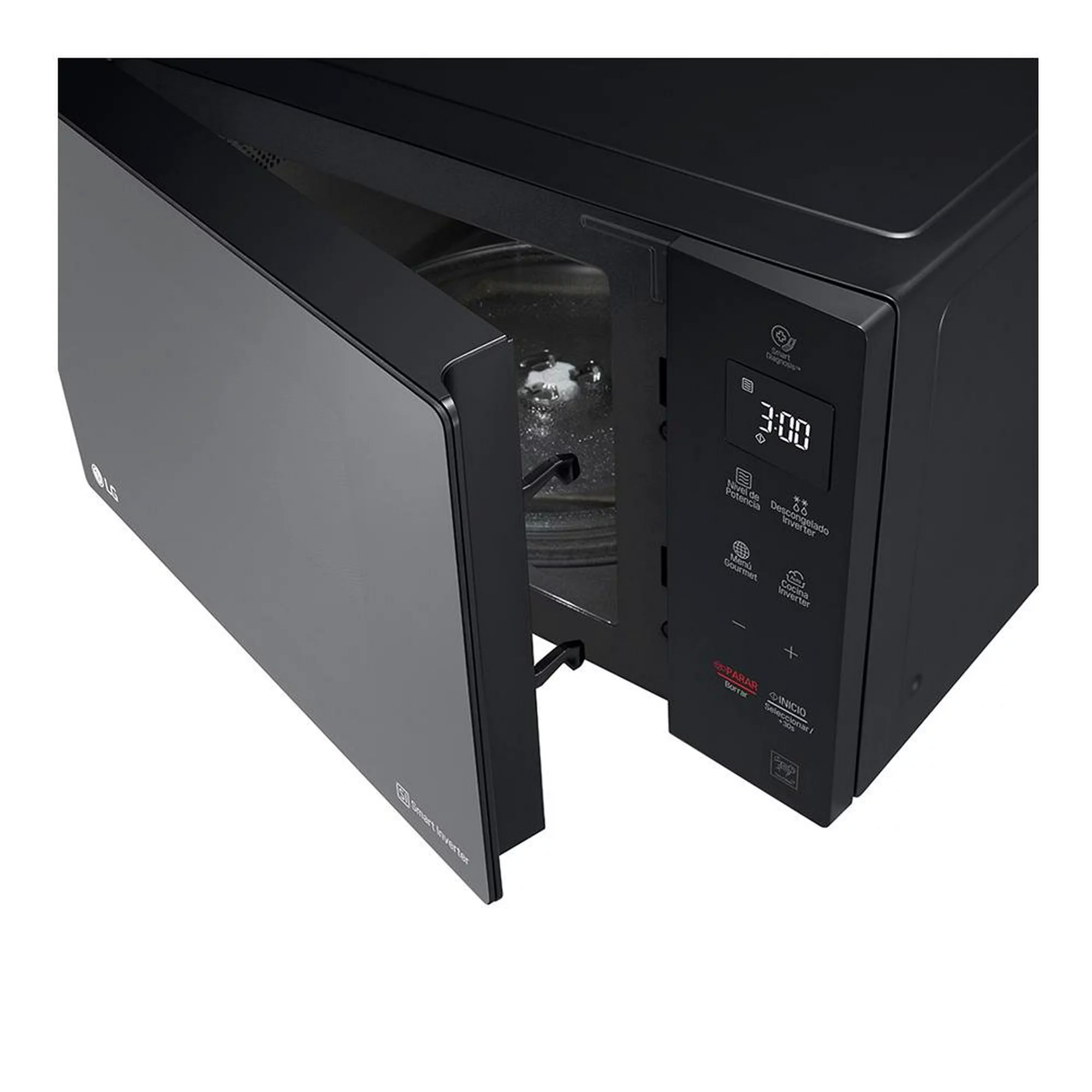 Horno de Microondas LG 1.5 Pies Cúbicos Negro