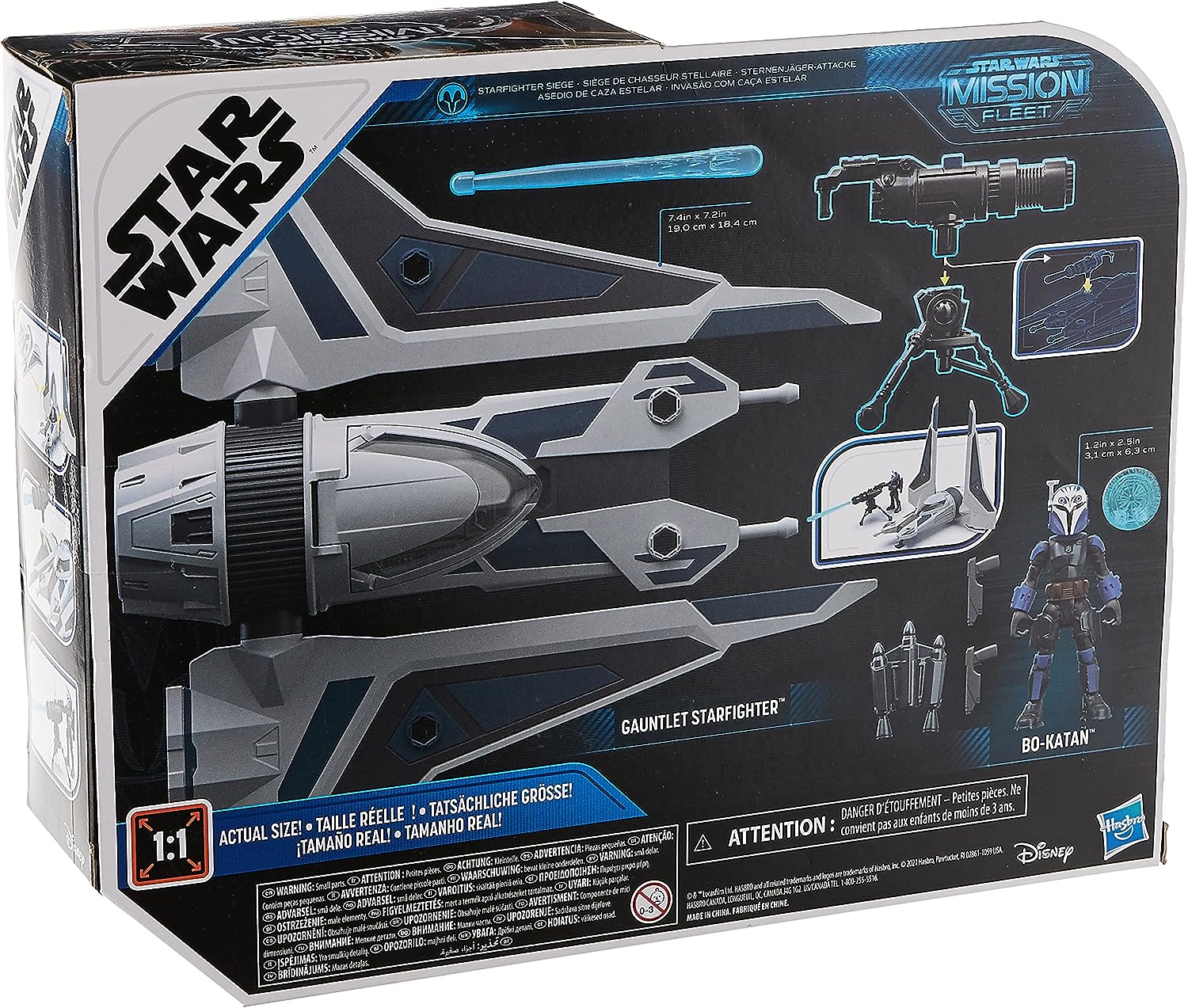 Nave Espacial Star Wars Mission Fleet Gauntlet Starfighter F1139
