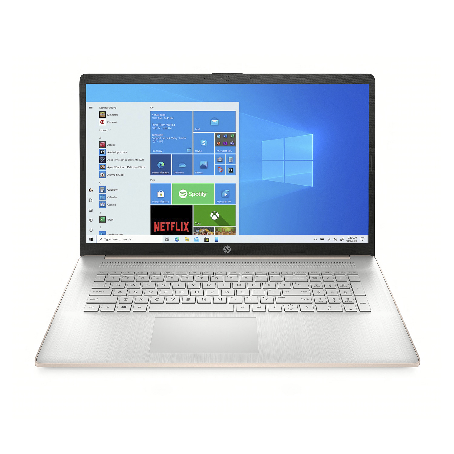 HP (17-CP0023DS) 17.3" TOUCH AMD RYZEN 3 8GB 256GB SSD W11 ROSA DORADO