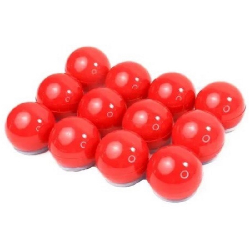 12 Nariz Luz Led Luminosa Roja Disfraz Payaso Fiesta