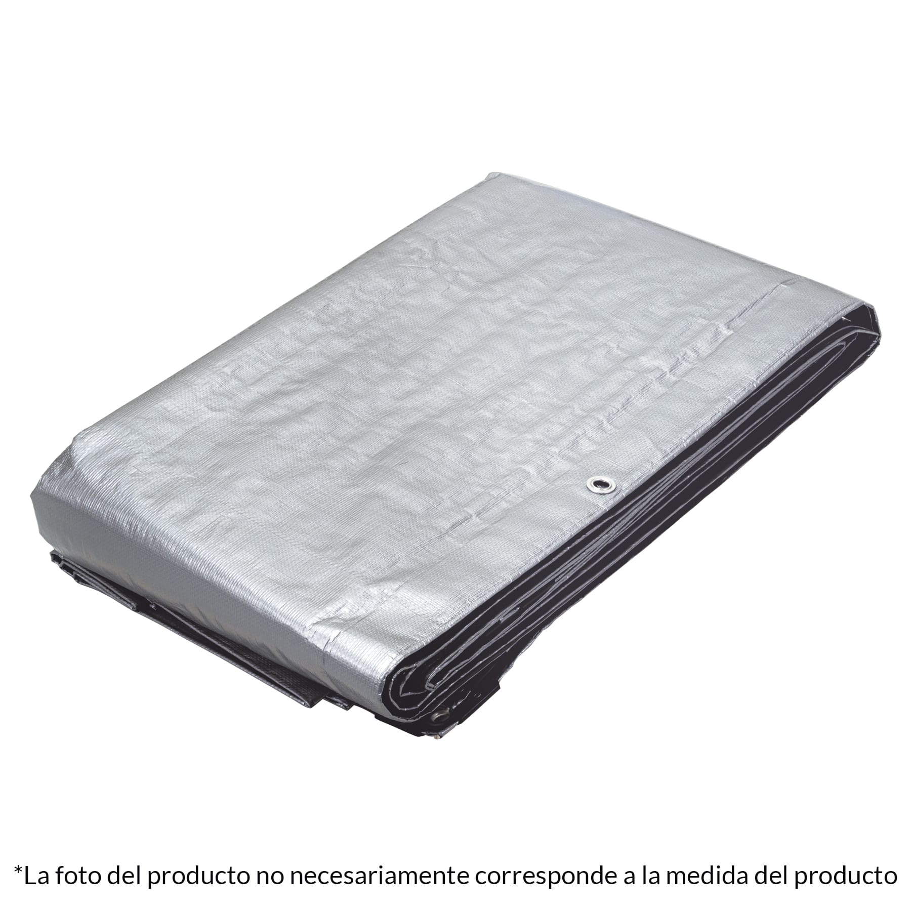 LONA GRIS REFORZADA 6 X 6 M, TRUPER 10777