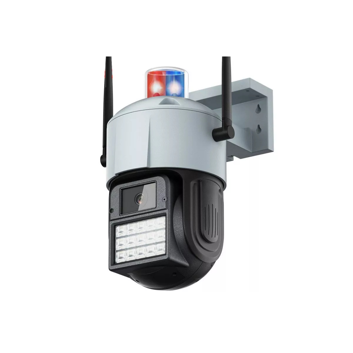 Cámara De Seguridad Robótica Exterior Ptz Wifi Ip Hd 2mp 355