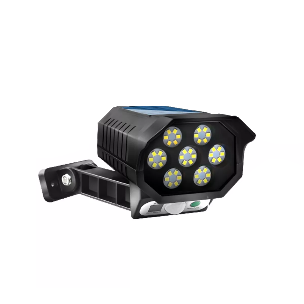 Lampara Solar Sensor Movimiento Led Forma Camara Vigilancia