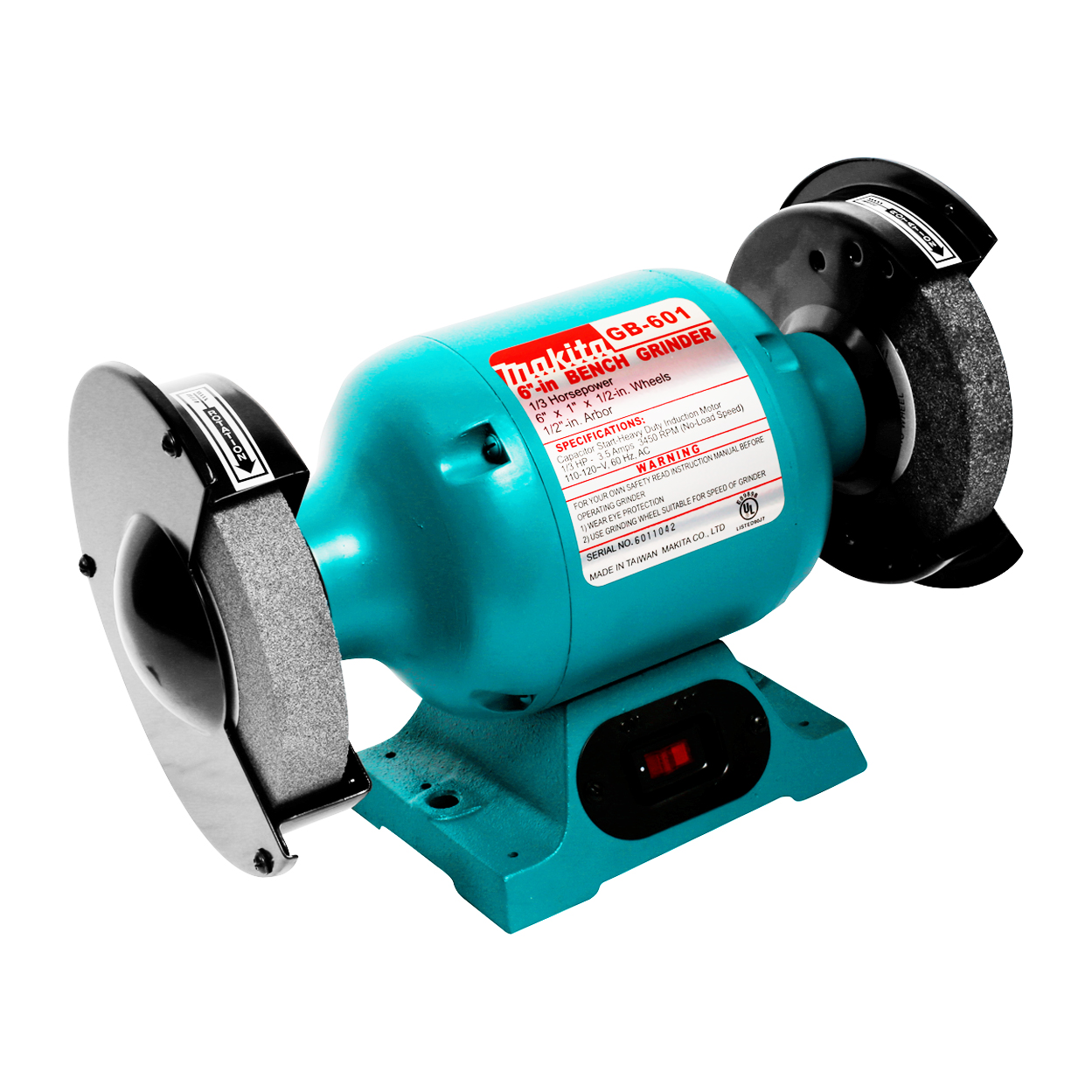 Esmeril Banco 6 240W 1/2 Hp 2850Rpm Makita Gb601
