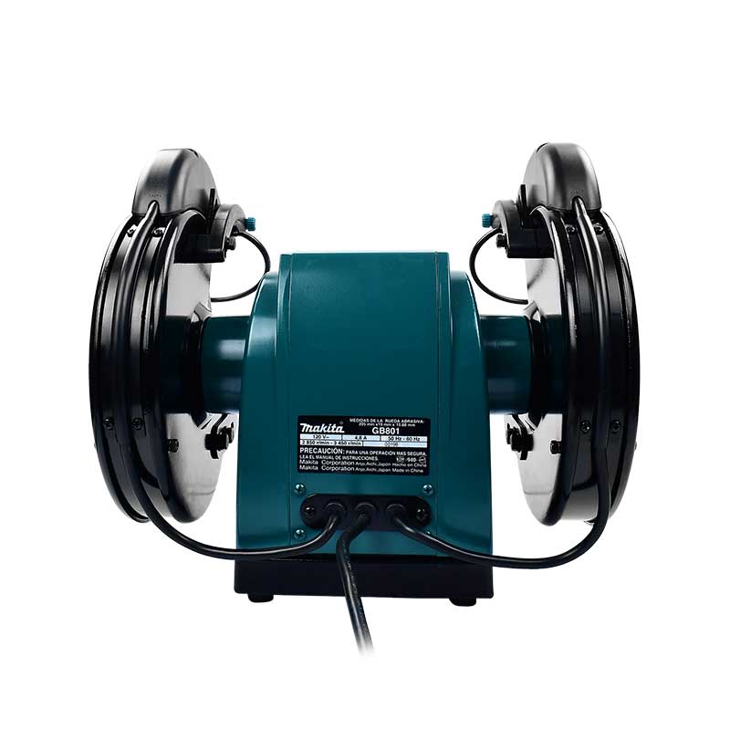 Esmeril Banco 8 550W 3/4Hp 3450Rpm Makita Gb801