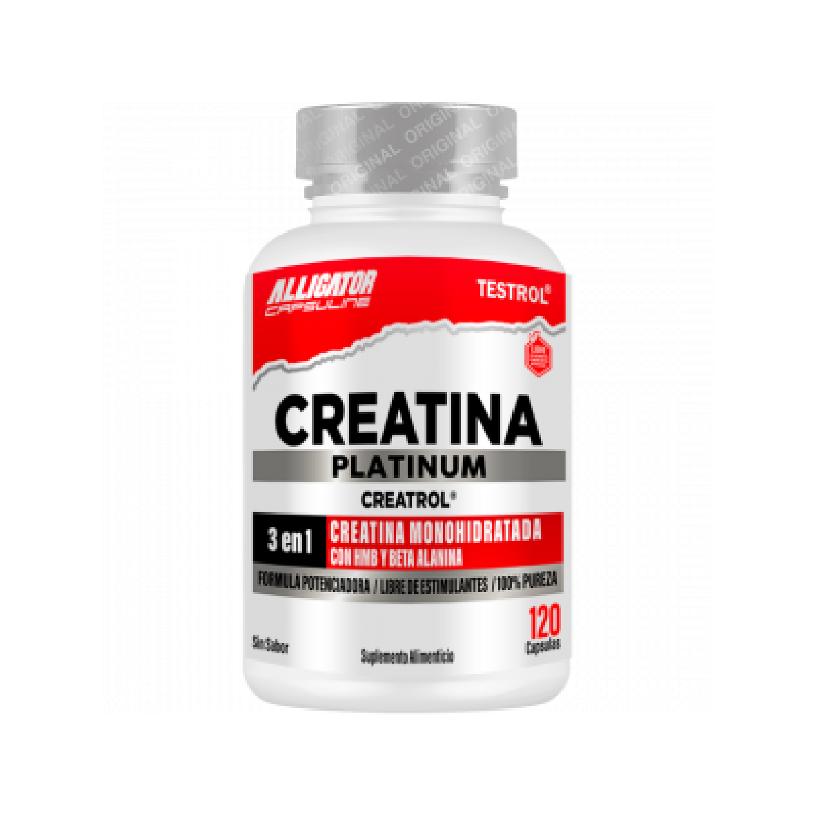 Creatina Platinum 120 cápsulas