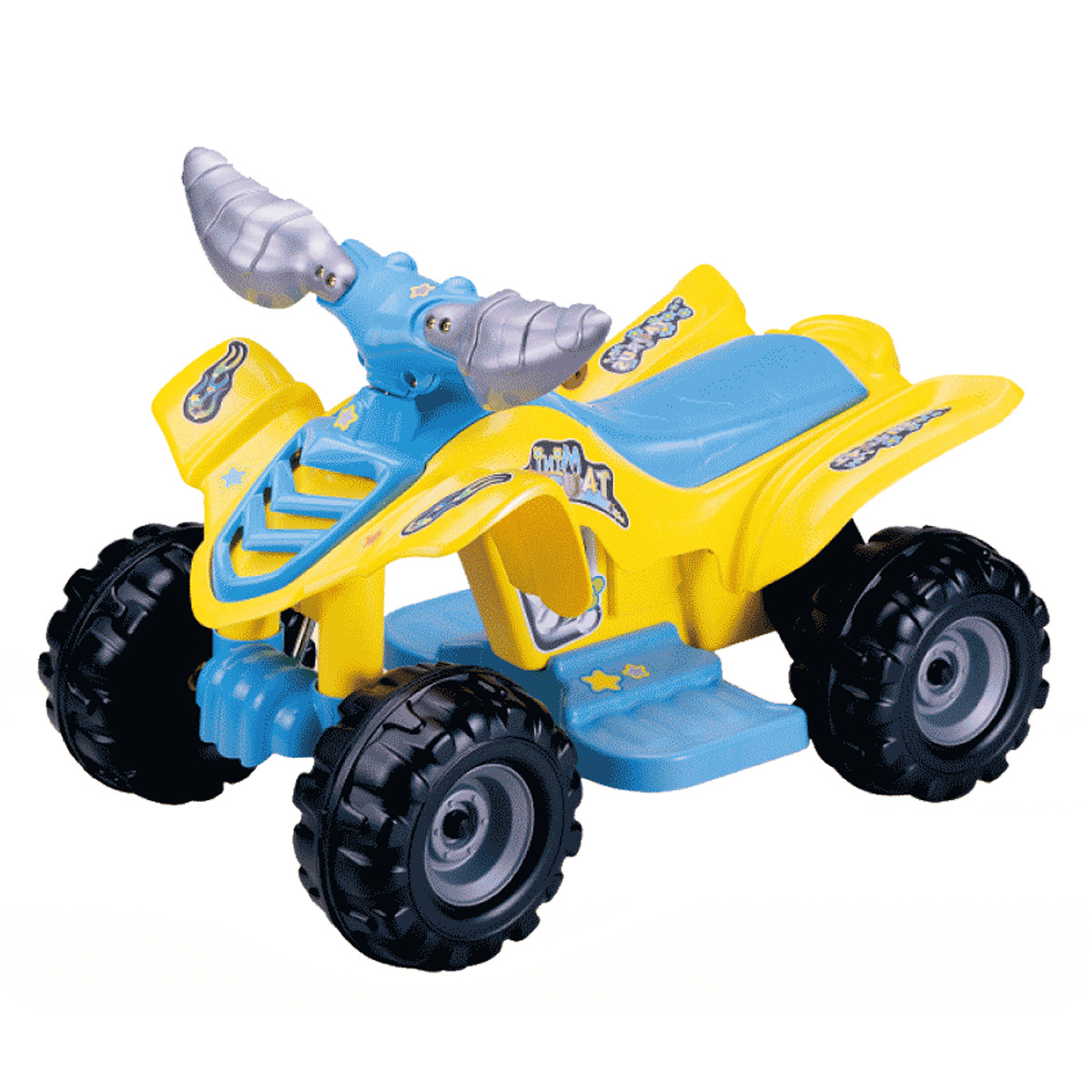 Montable Cuatrimoto Moto Electrica My Toy Mini Taurus 5605 Amarillo