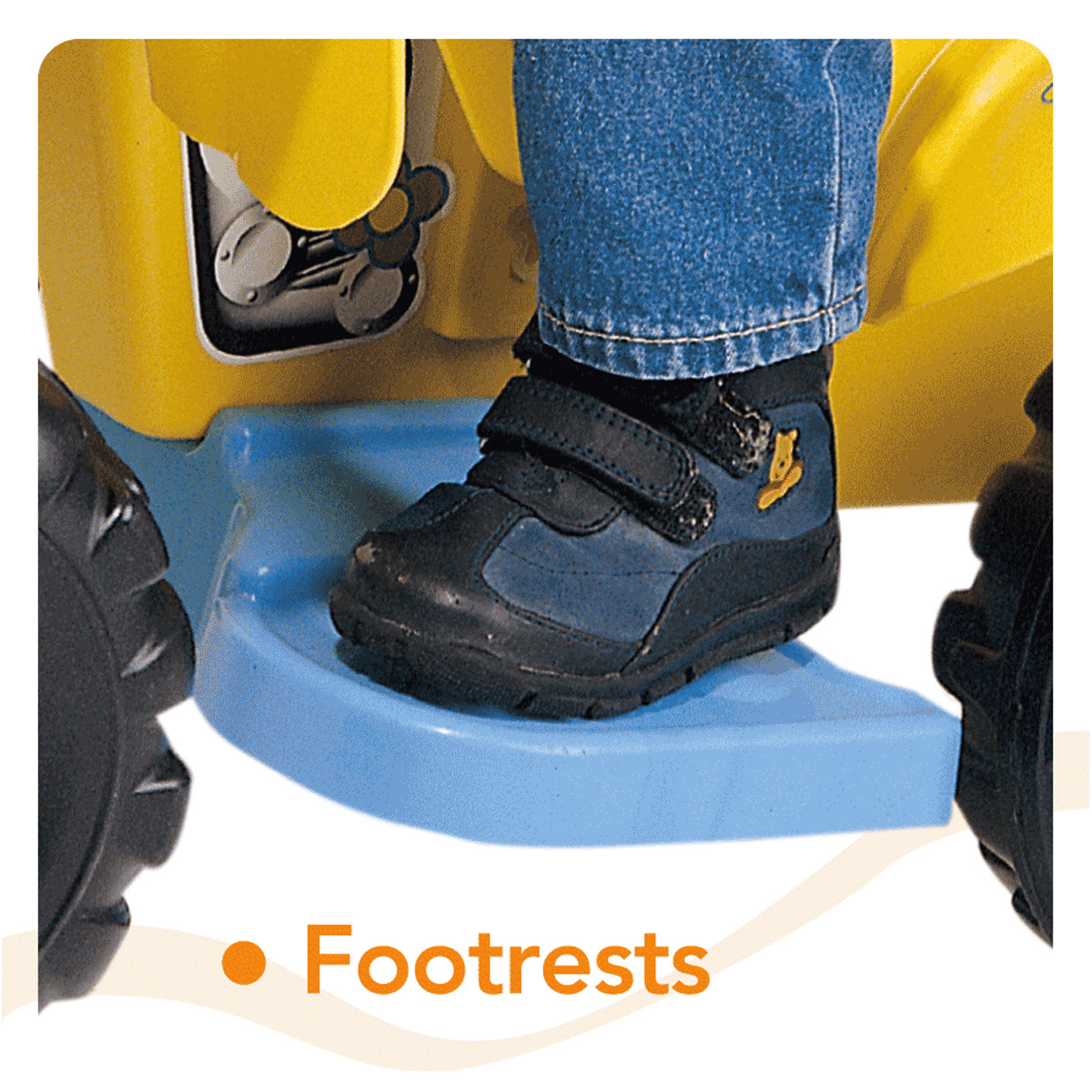 Montable Cuatrimoto Moto Electrica My Toy Mini Taurus 5605 Amarillo