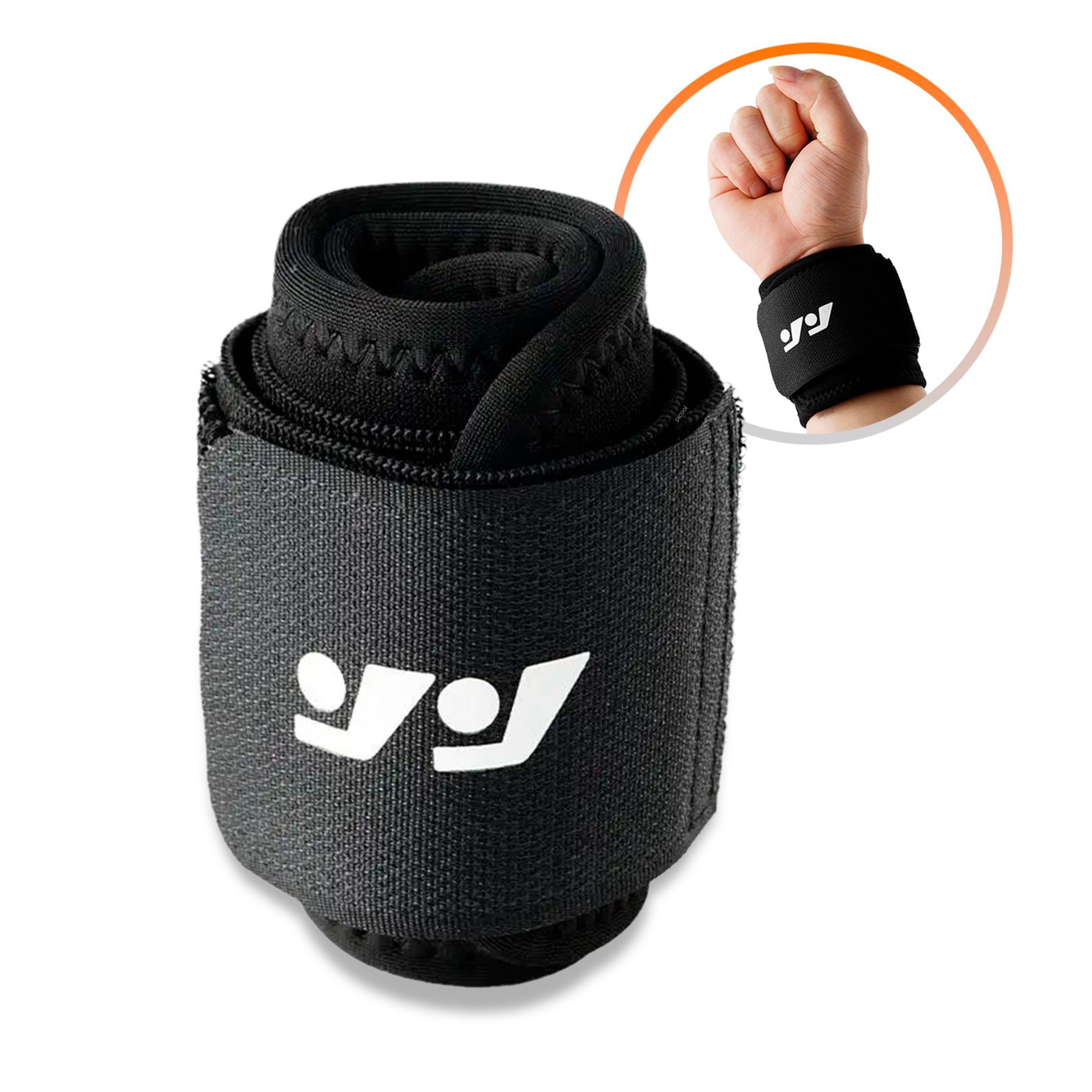 Muñequera Deportiva Ajustable Para Gym Compresion