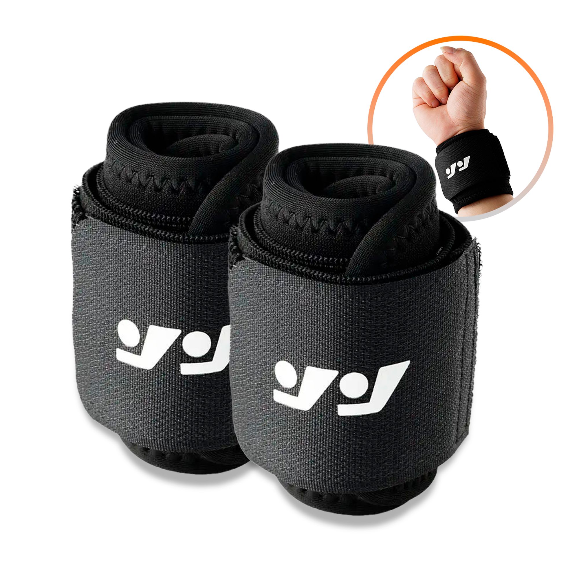 Muñequera Deportiva Ajustable Para Gym Compresion