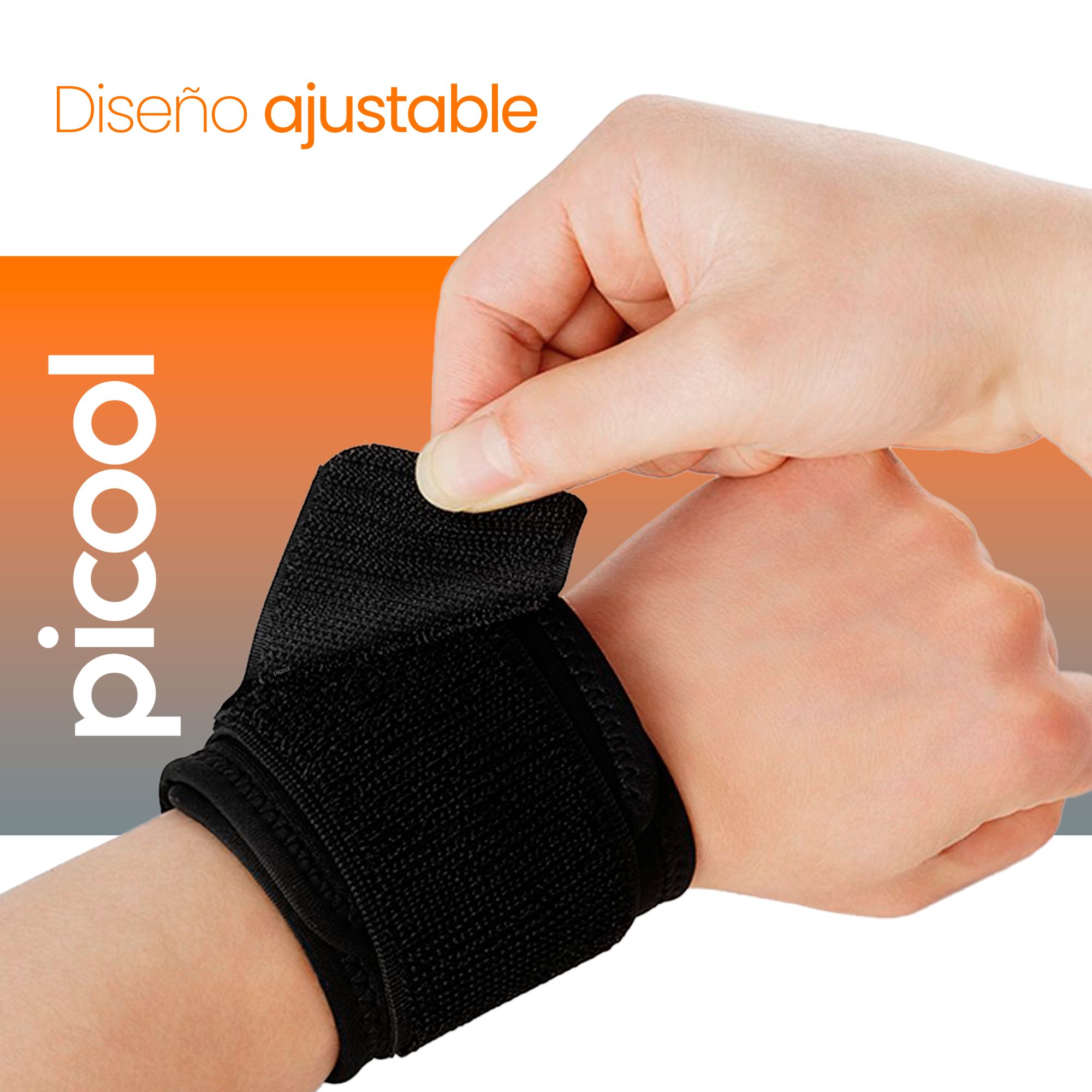 Muñequera Deportiva Ajustable Para Gym Compresion