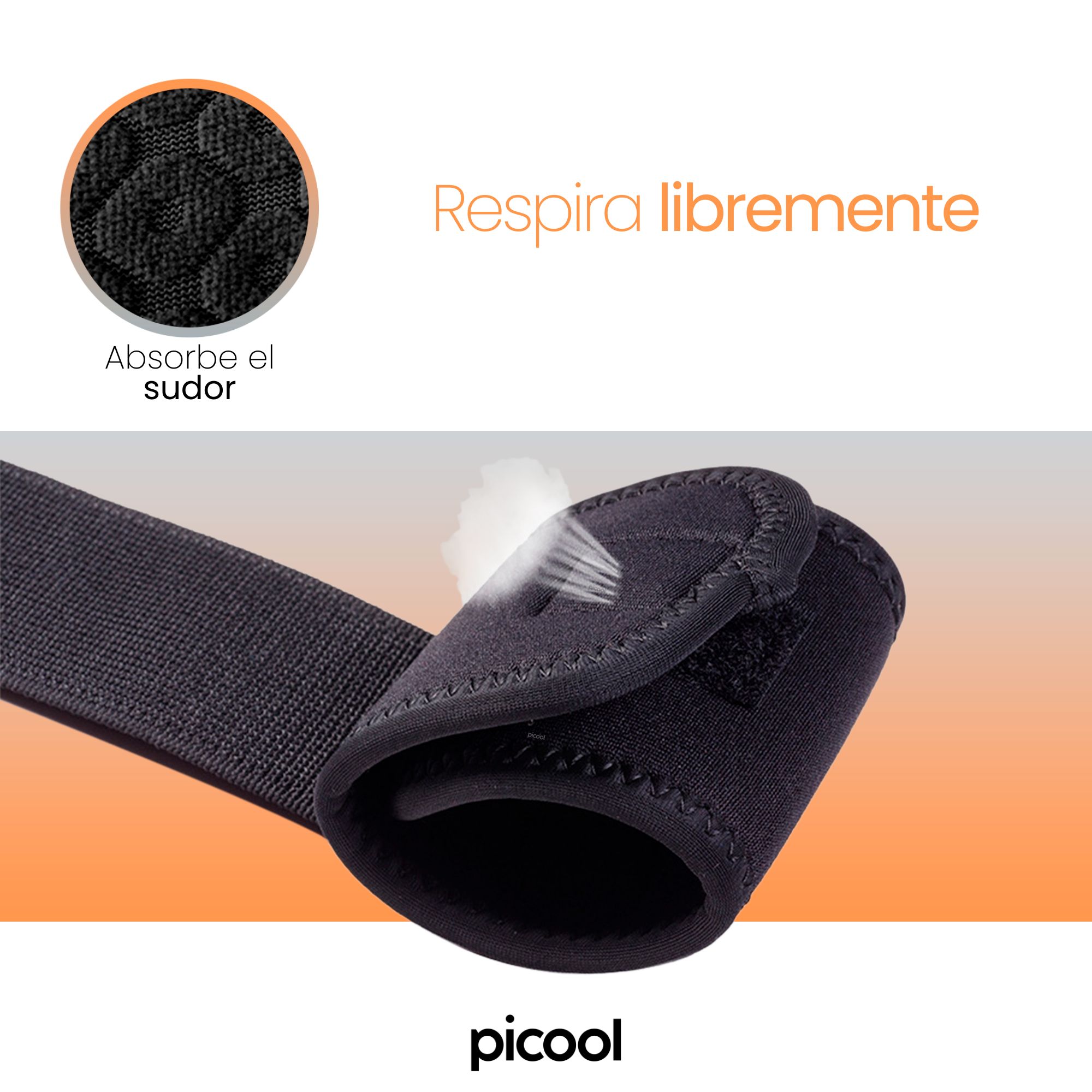 Muñequera Deportiva Ajustable Para Gym Compresion