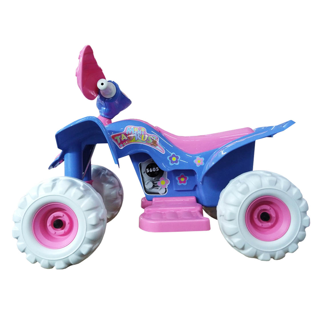 Montable Cuatrimoto Moto Electrica My Toy Mini Taurus 5605 Rosa