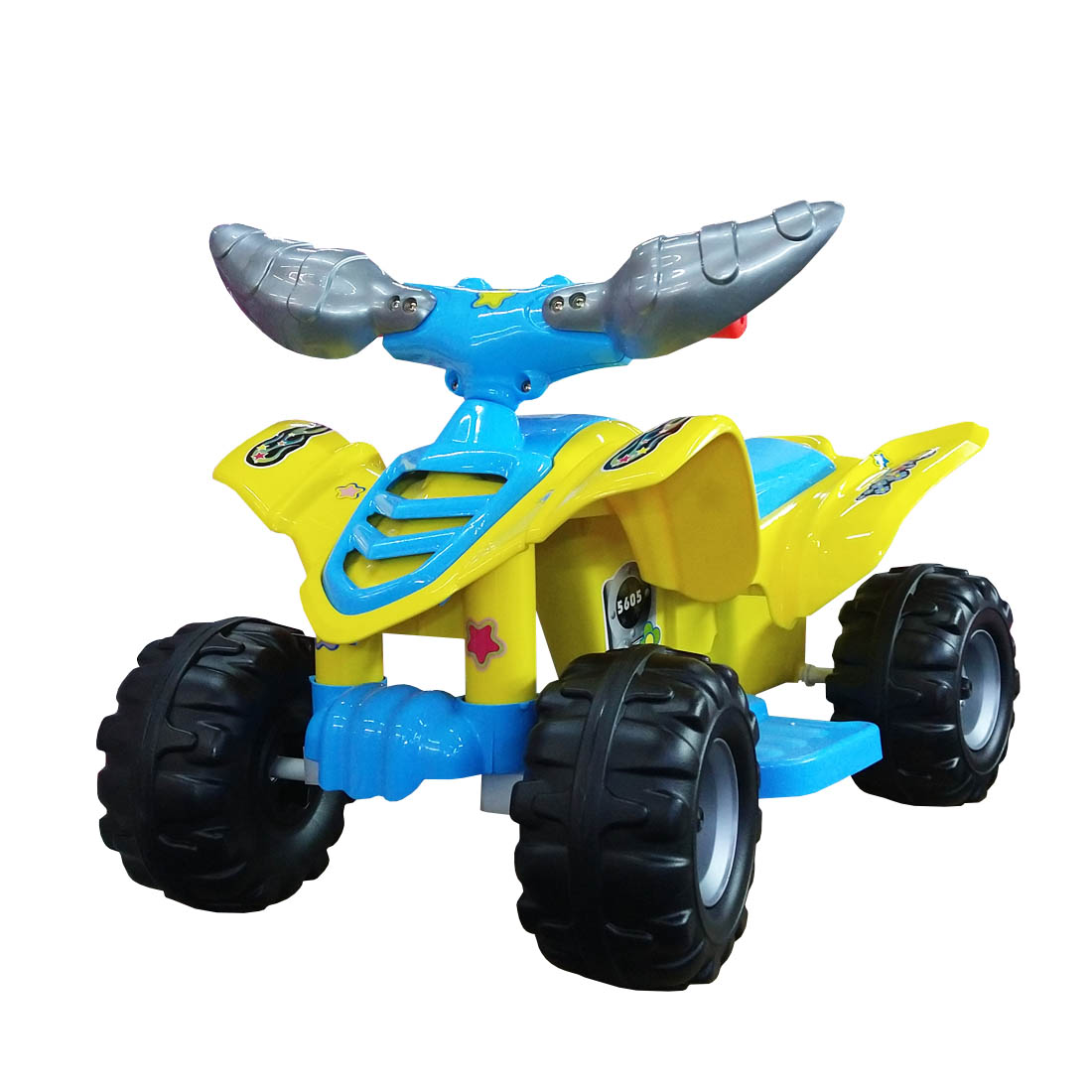 Montable Cuatrimoto Moto Electrica My Toy Mini Taurus 5605 Amarillo