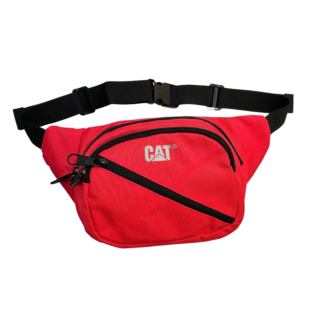 Cangurera Caterpillar Roja Original Mariconera Hombre Unisex