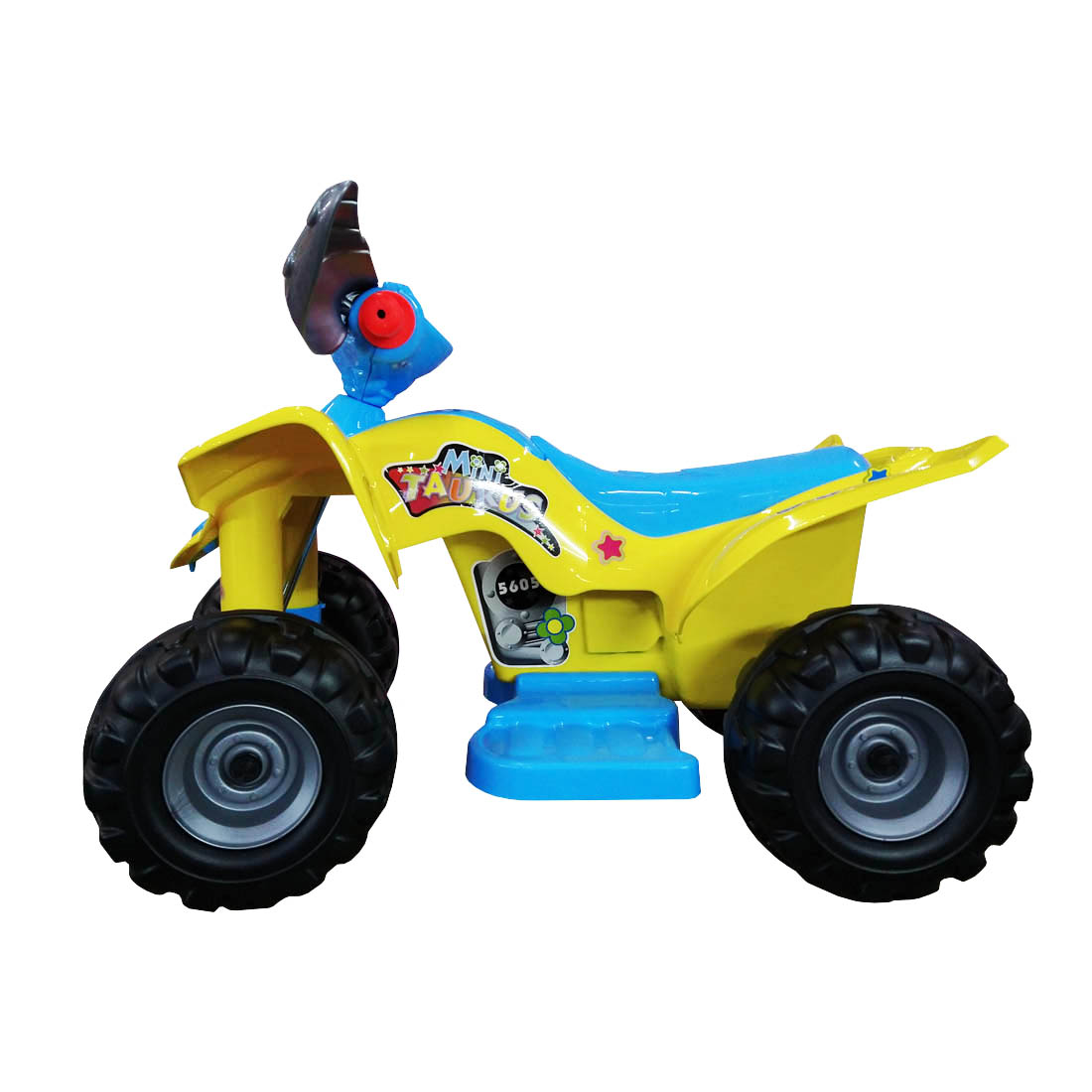 Montable Cuatrimoto Moto Electrica My Toy Mini Taurus 5605 Amarillo