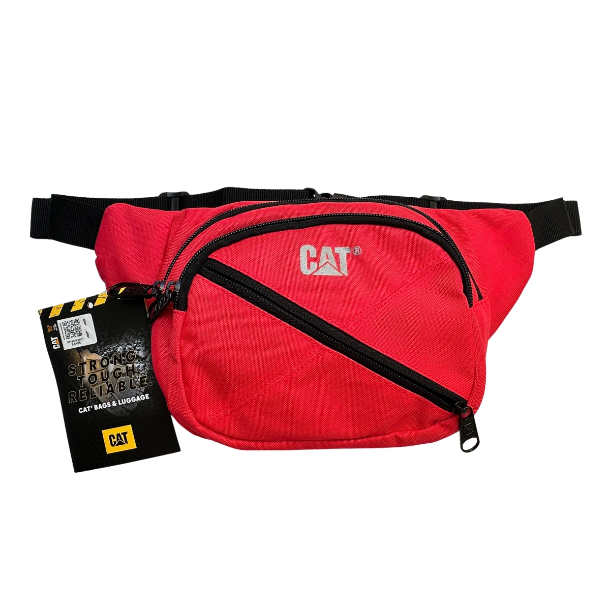 Cangurera Caterpillar Roja Original Mariconera Hombre Unisex