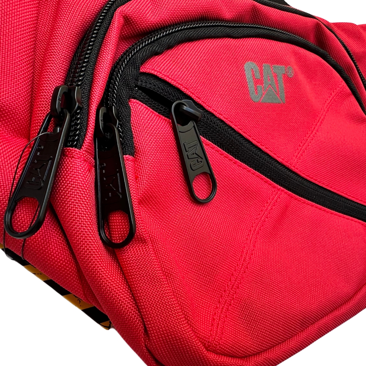 Cangurera Caterpillar Roja Original Mariconera Hombre Unisex