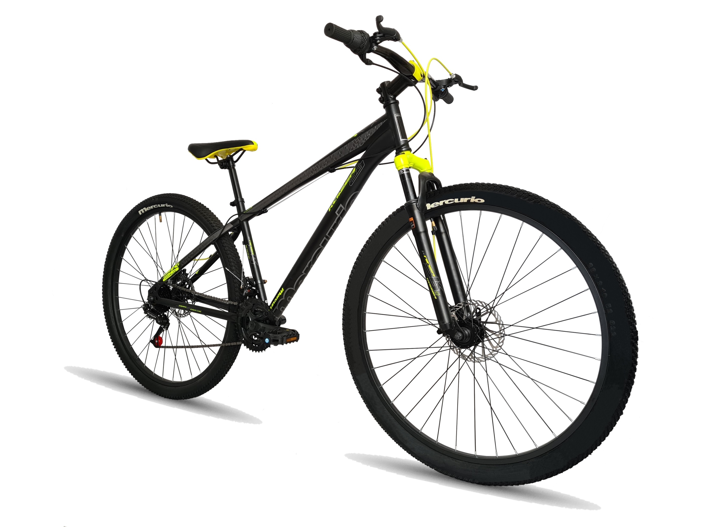 Bicicleta Mercurio Kaizer Rodada 29 Suspensión 21 Velocidades Verde