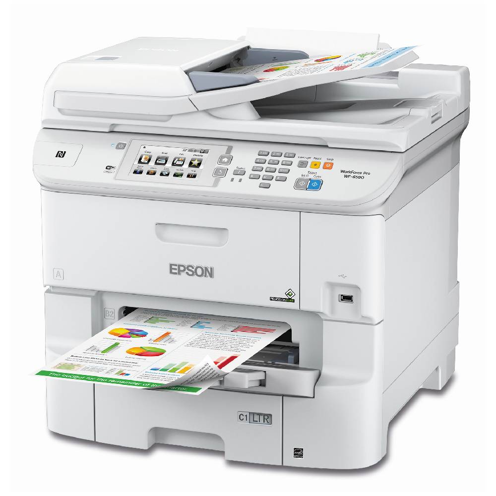 Impresora Multifuncional Epson WorkForce PRO WF-6590 Wi-Fi