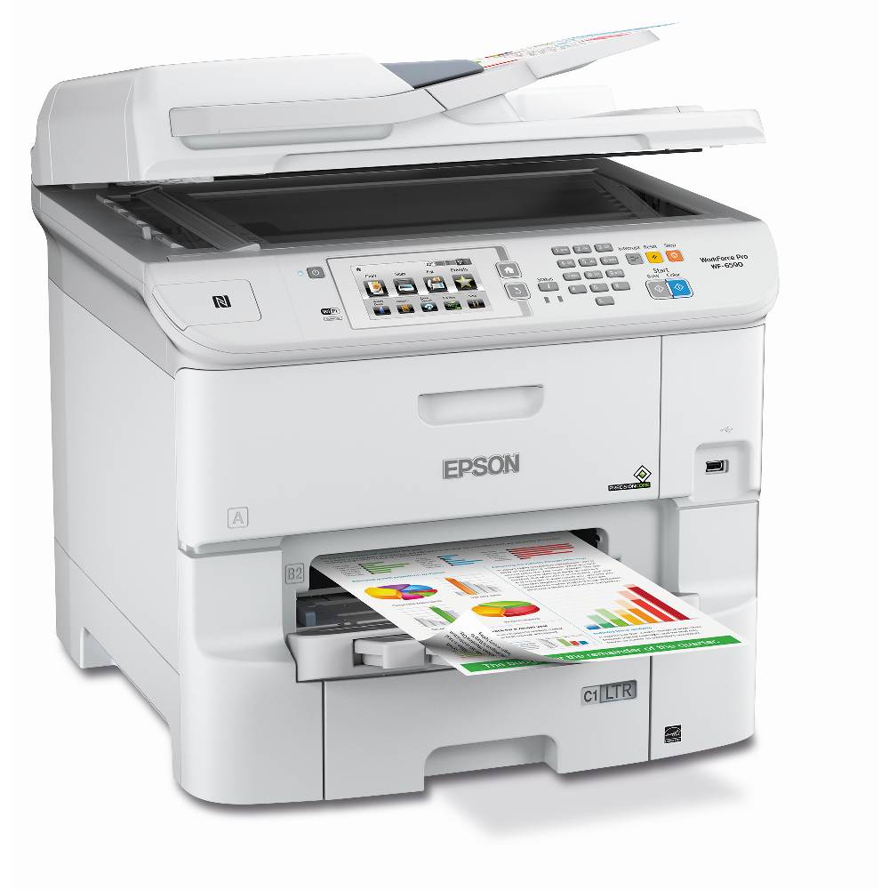 Impresora Multifuncional Epson WorkForce PRO WF-6590 Wi-Fi