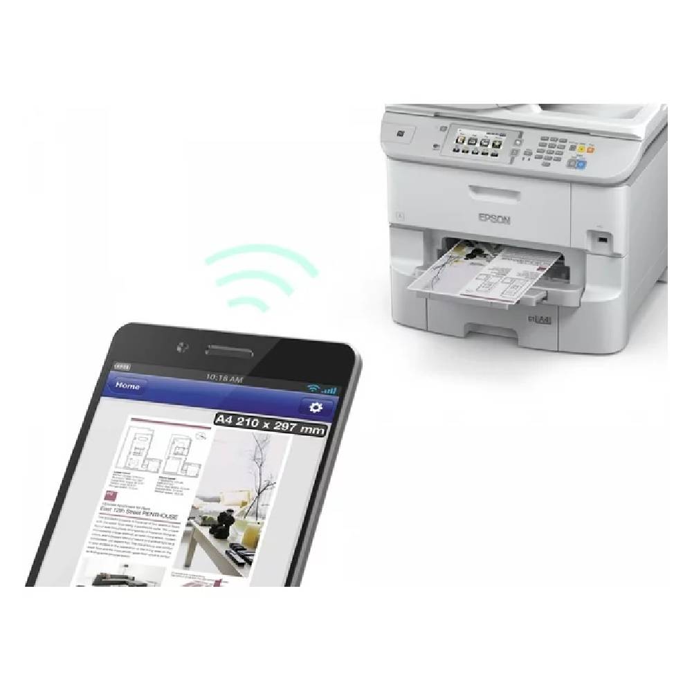 Impresora Multifuncional Epson WorkForce PRO WF-6590 Wi-Fi