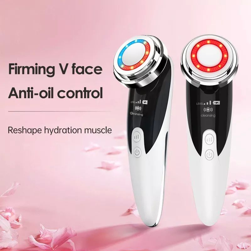 Masajeador facial ultrasónico para rejuvenecimiento de rostro lifting facial 