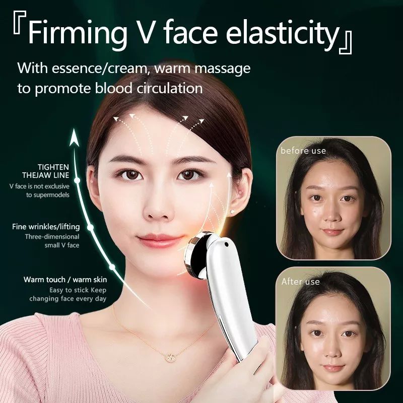 Masajeador facial ultrasónico para rejuvenecimiento de rostro lifting facial 