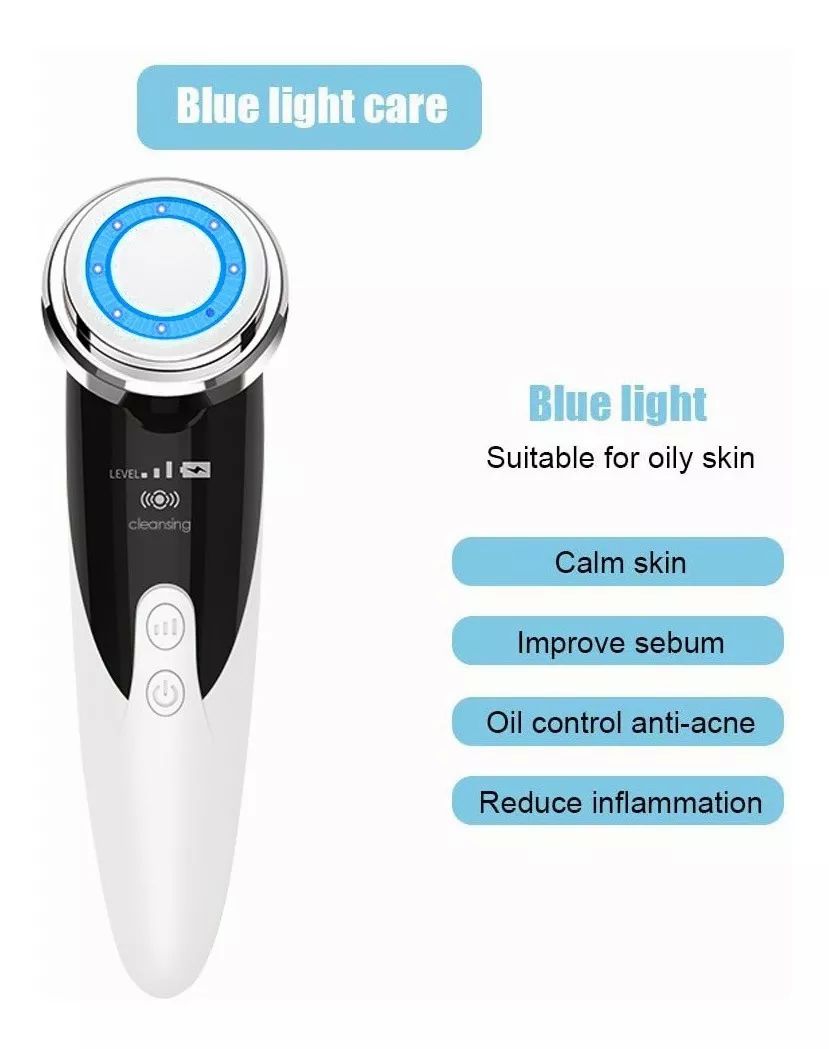 Masajeador facial ultrasónico para rejuvenecimiento de rostro lifting facial 