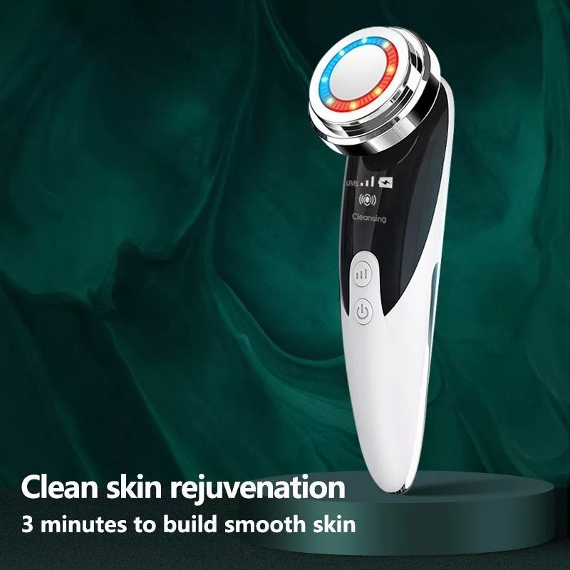 Masajeador facial ultrasónico para rejuvenecimiento de rostro lifting facial 