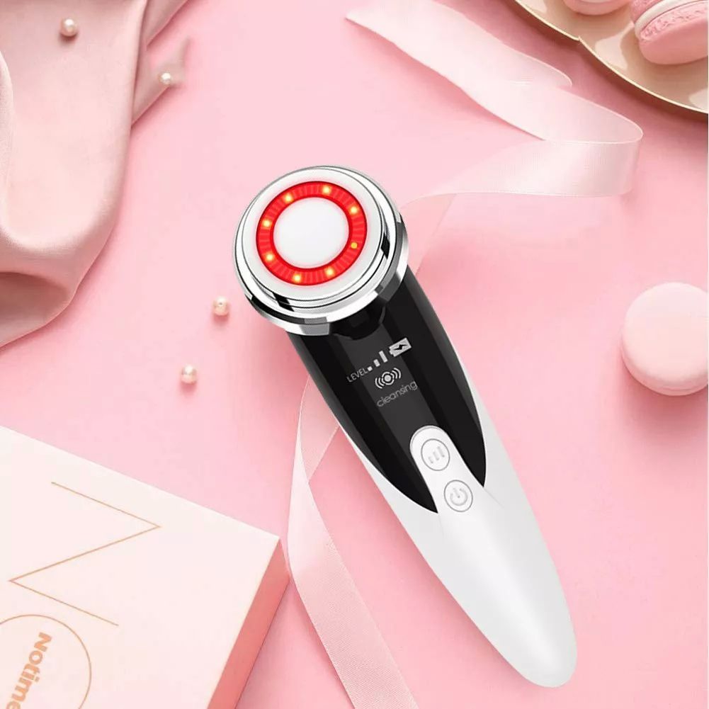 Masajeador facial ultrasónico para rejuvenecimiento de rostro lifting facial 