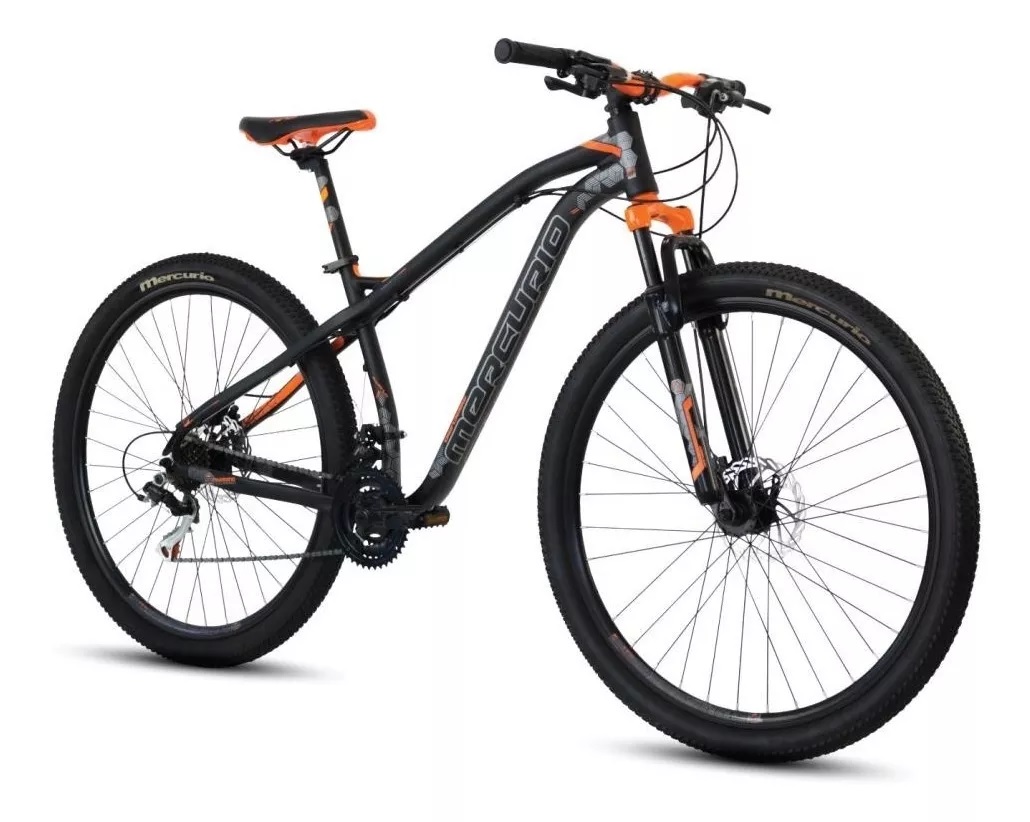 Bicicleta Mercurio Ranger Pro Rodada 29 Freno de Disco 21 Vel Negro