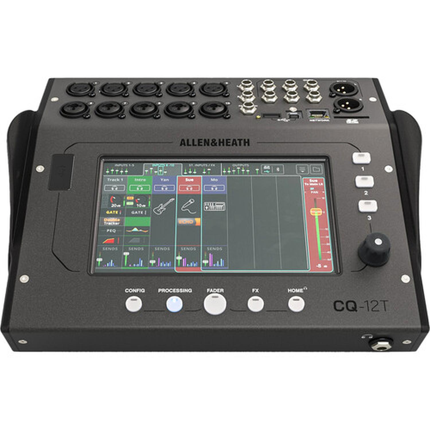 Cq Screen Allen & Heath Cq-12t Mezcladora Digital 12 Ch Touch Screen