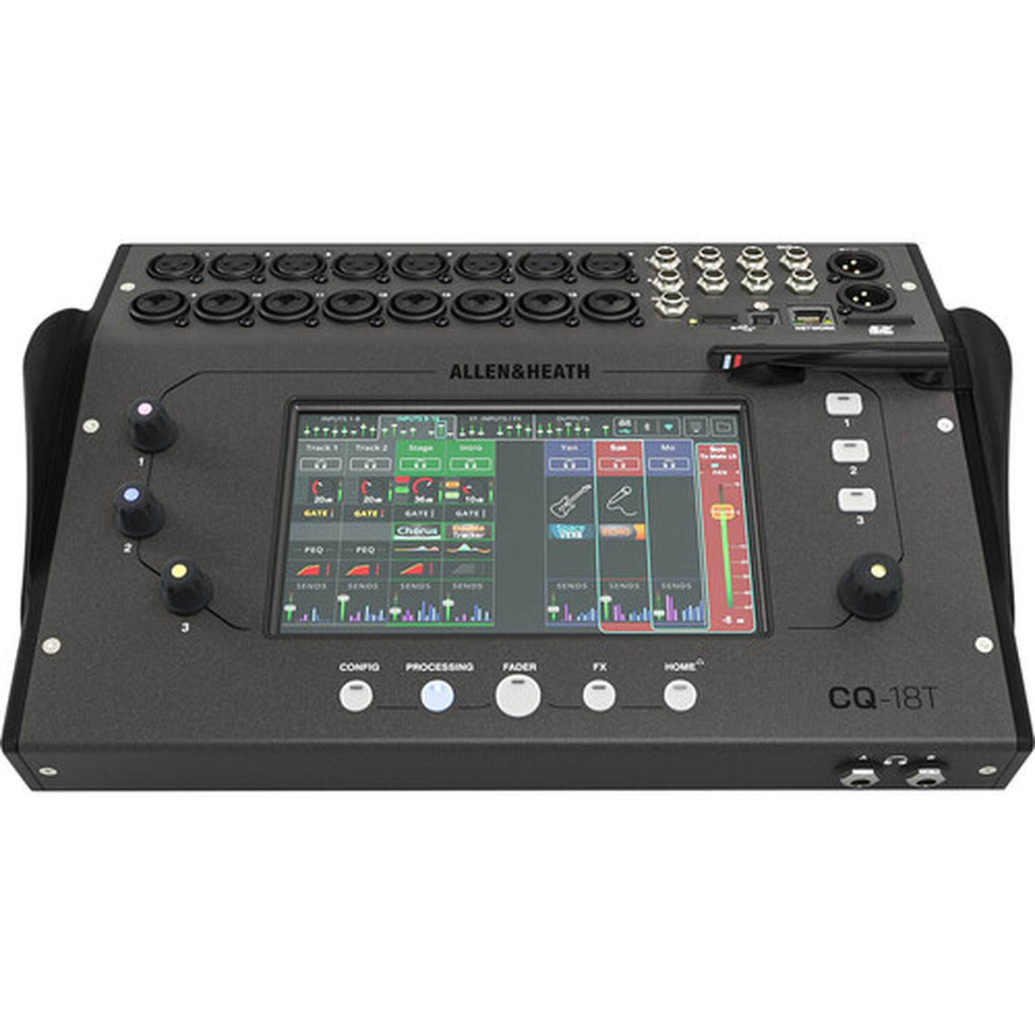 Cq Screen Allen & Heath Cq-18t Mezcladora Digital 18 Ch Touch Screen