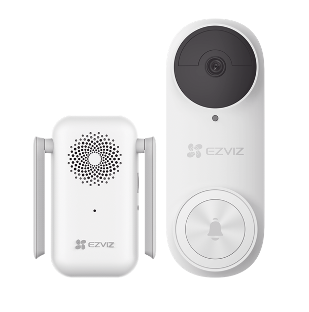 Timbre con Cámara Wi-Fi (Doorbell) de Batería Recargable / Libre de Cables / Uso Exterior Con Protección (IP65) / Cámara 3 Megapíxel / Llamada a la App / Incluye Timbre Para Interior Con Timbres Seleccionables / Ranura