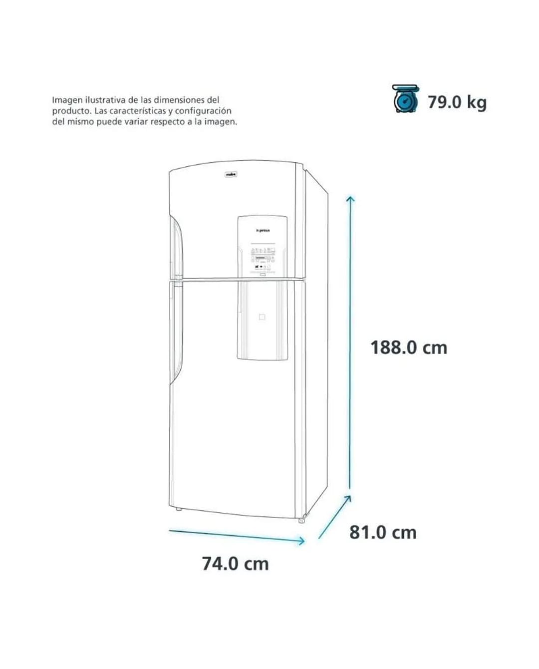 Refrigerador Automático 510 L Inoxidable Mabe - RMS510IWMRX0.