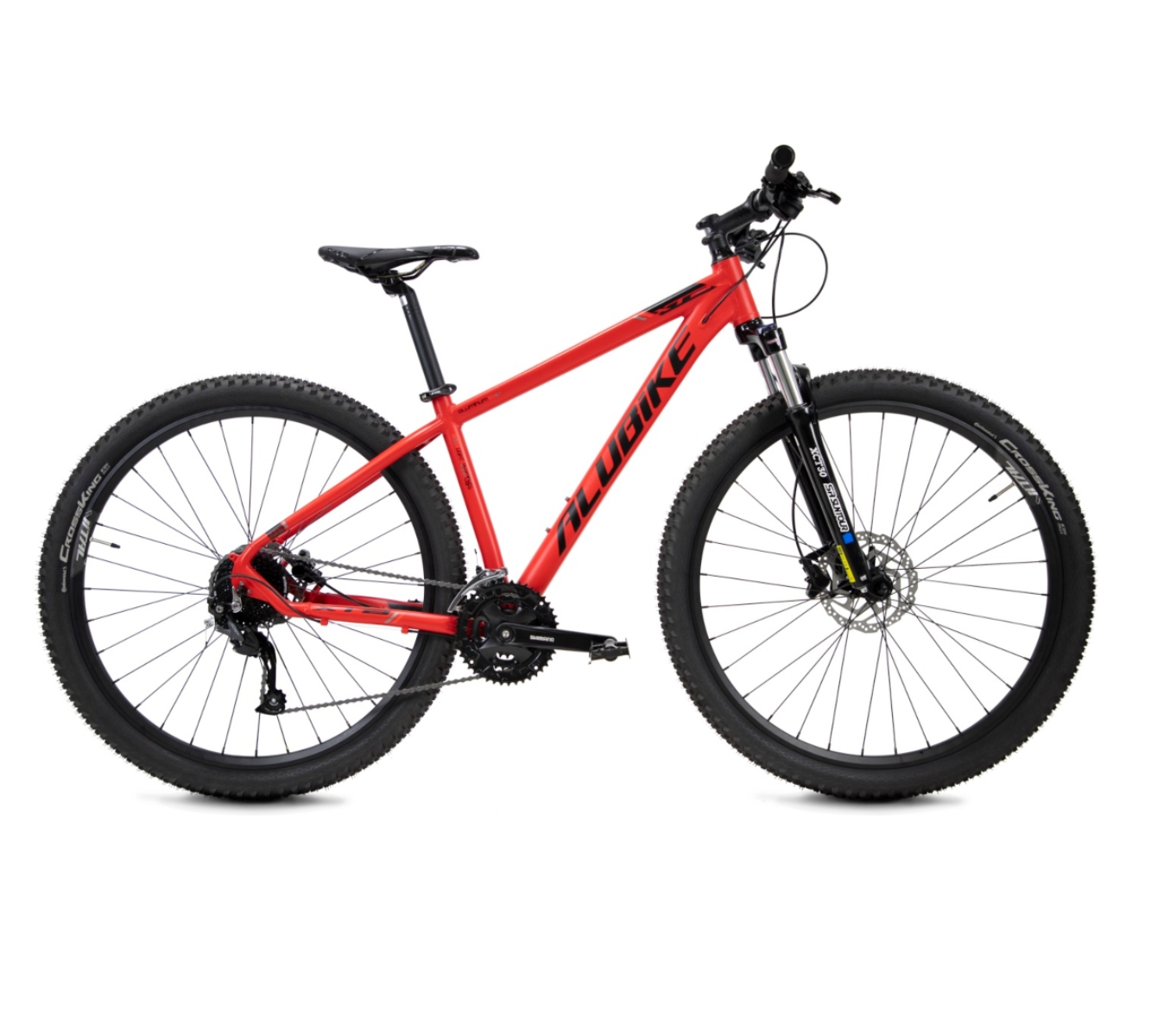 BICICLETA ALUBIKE XTA 1.0 SHIMANO R29 ROJO T=M ENDY15