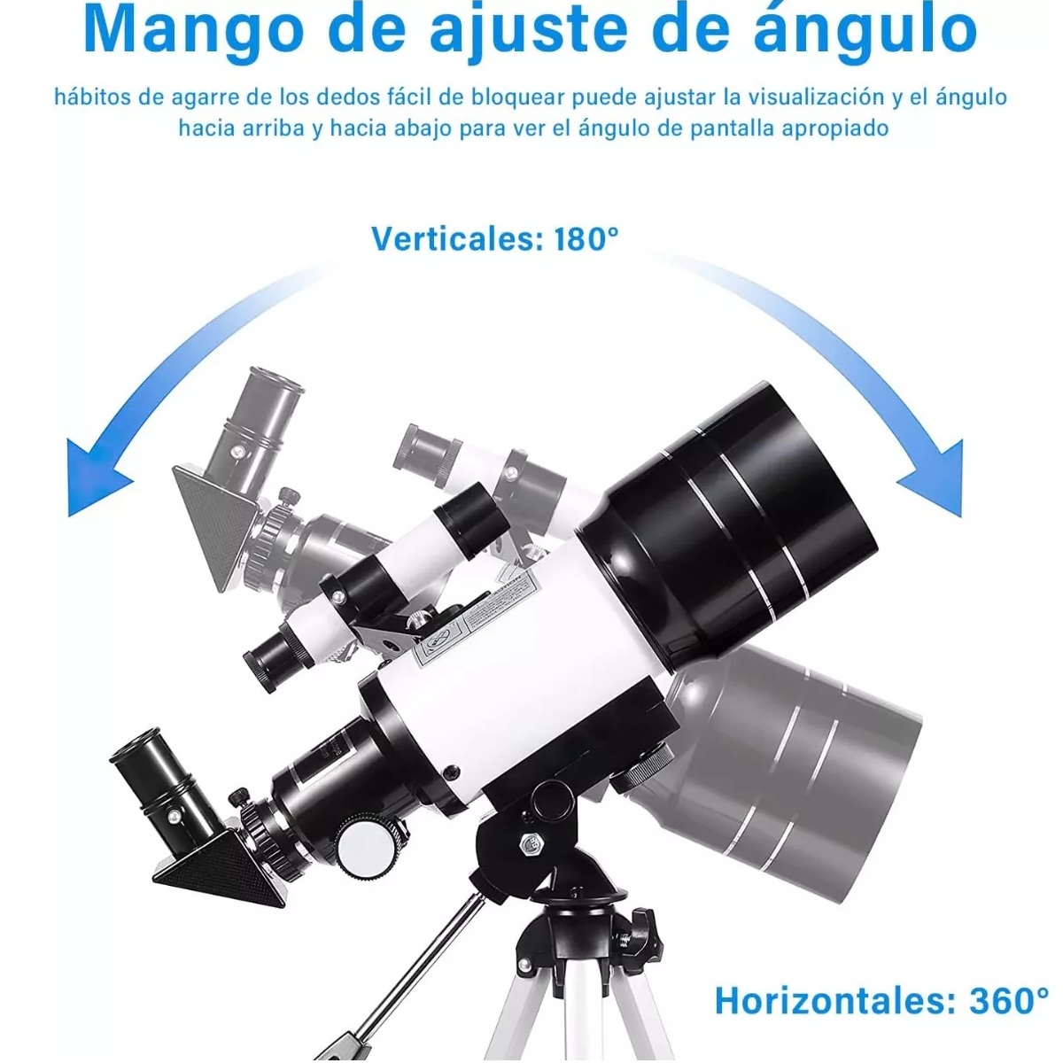 Telescopio Astronómico Soporte Para Celular 70/300mm Hd