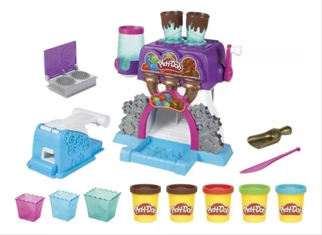 Set De Masas Hasbro Play-doh Fábrica De Chocolate +3 Formas