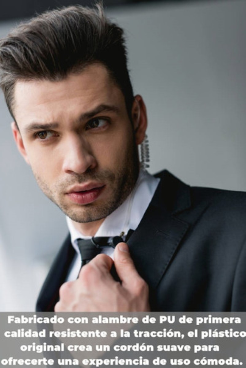 Audifonos Manos Libres Para Radio Talkie 3px Negro