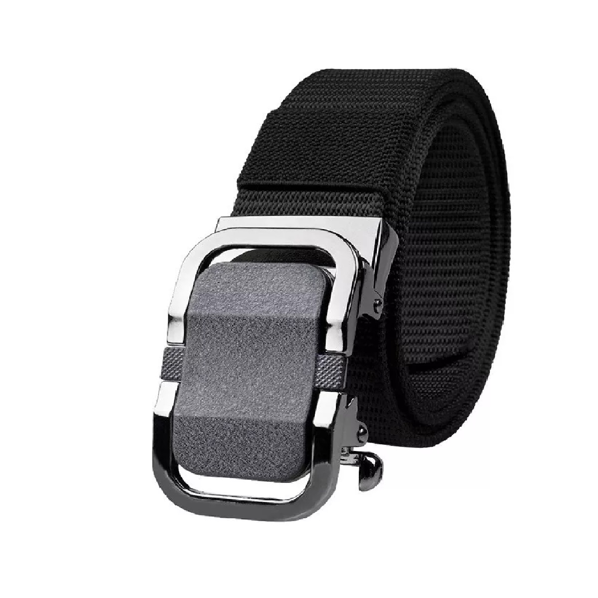 Cinturón Táctico Militar Nylon Ajustable Hebilla De Aleación Negro