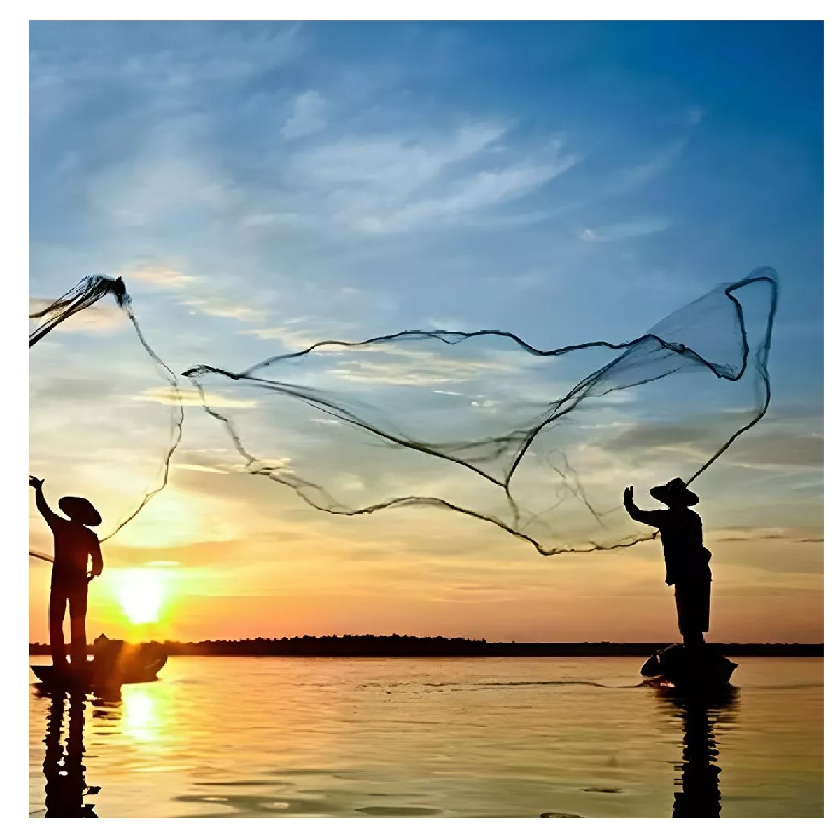 Atarraya Abre Redes De Pesca, Red De Pesca, Atarraya Manual