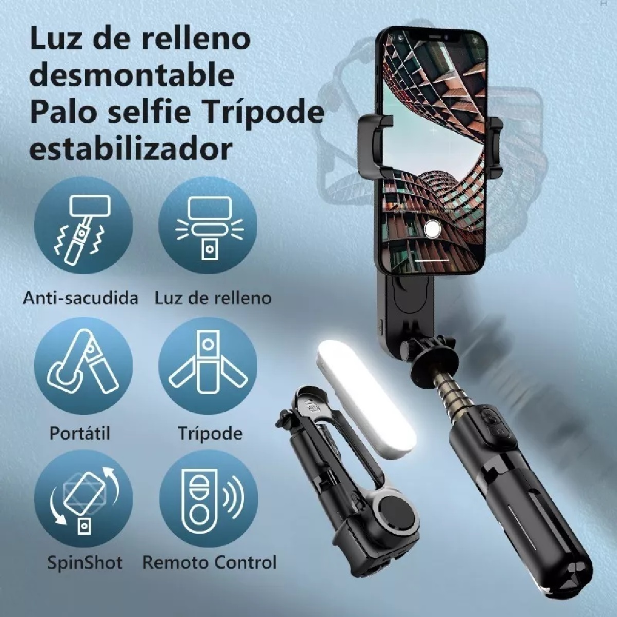 Tripie Gimbal Estabilizador Para Celular Selfie Stick