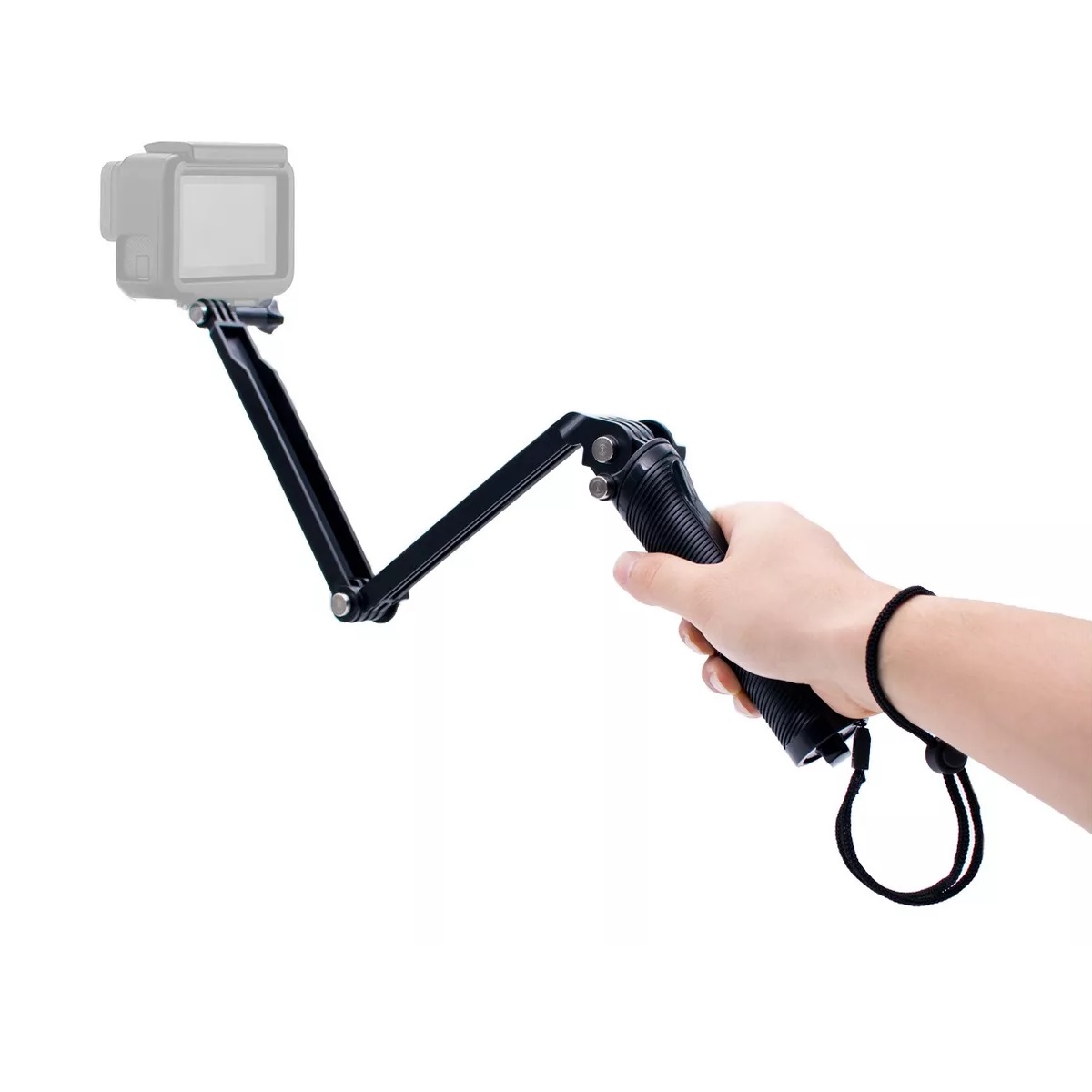 Marco De Fotos Gopro Hero5/6/7 + Palo Selfie Plegable