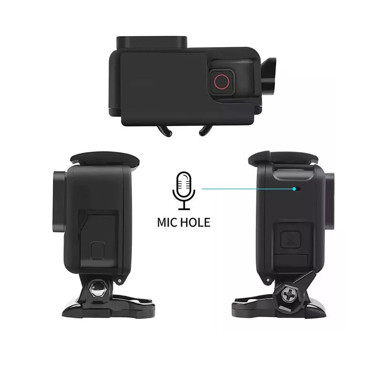 Marco De Fotos Gopro Hero5/6/7 + Palo Selfie Plegable