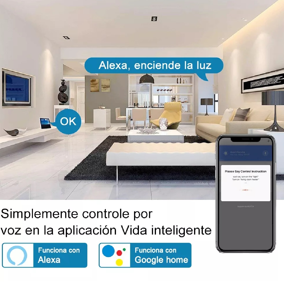 Set Enchufe Inteligente Wifi Smart Plug Con App, 4 Uds.