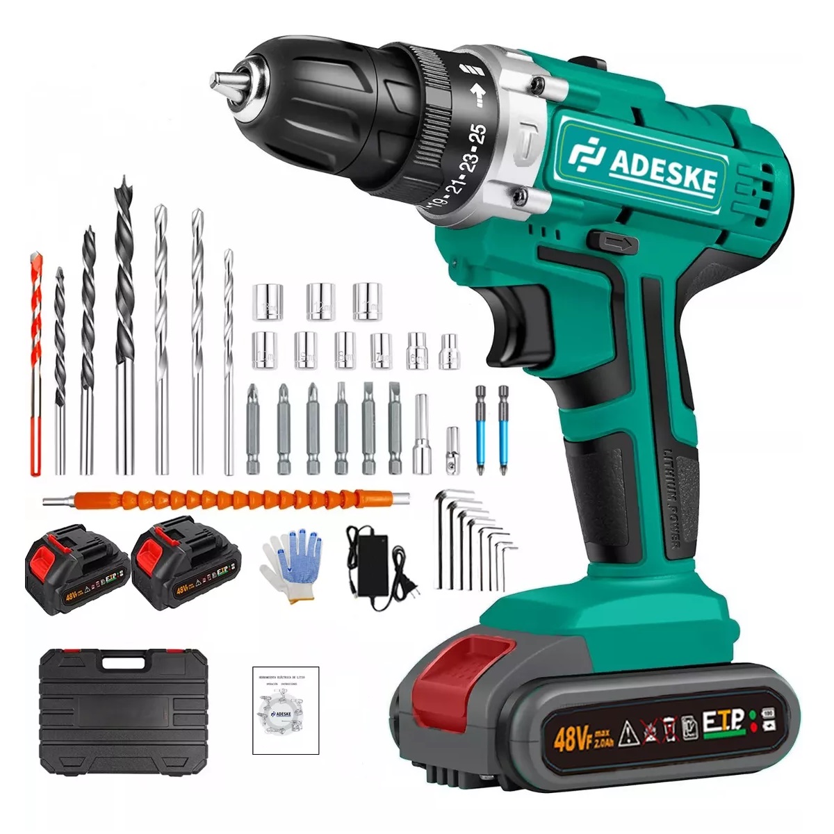 Taladro Rotomartillos Inalambricos Cincelador Herramienta