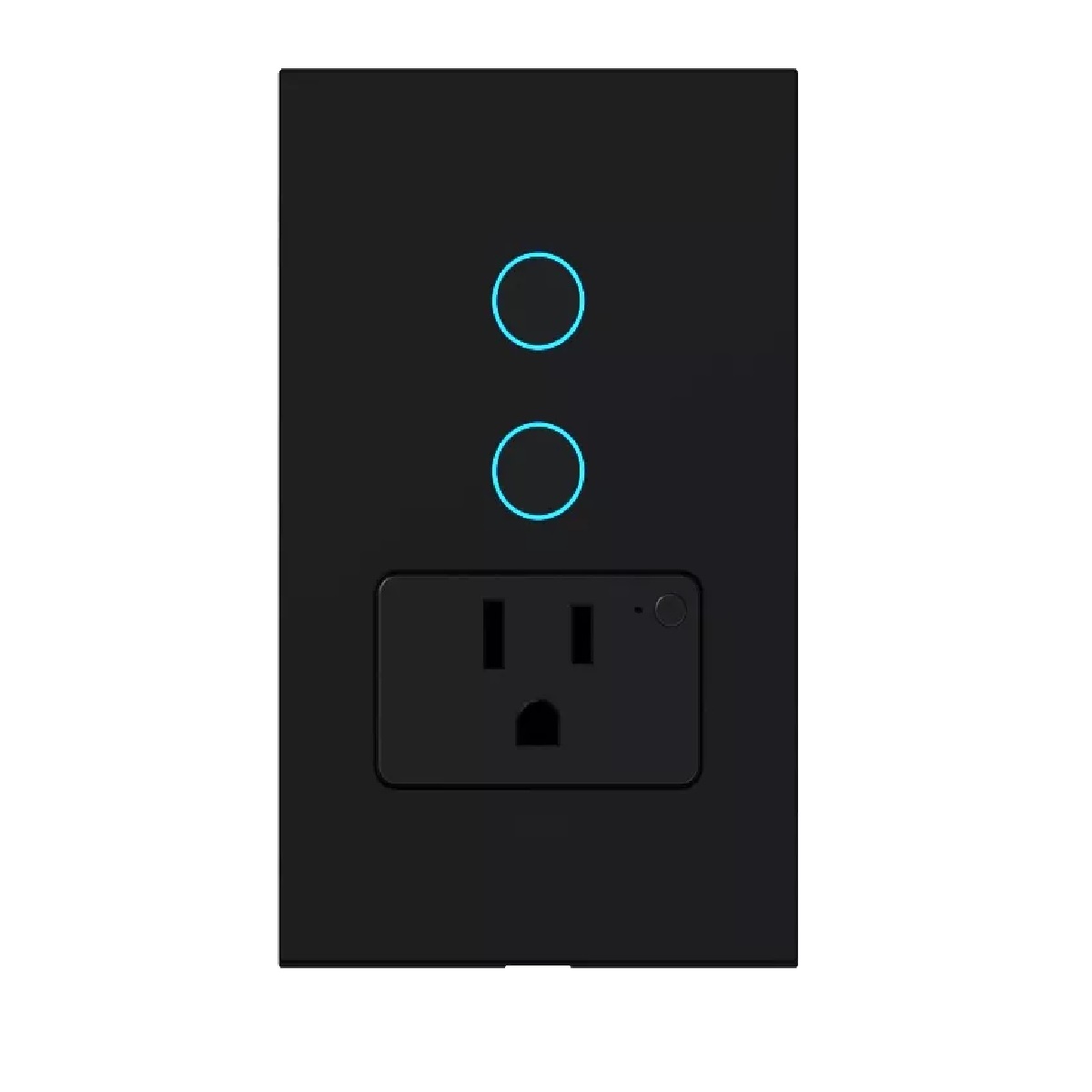 Enchufe Wifi 2 Interruptor Inteligente Smartlife Alexa Negro